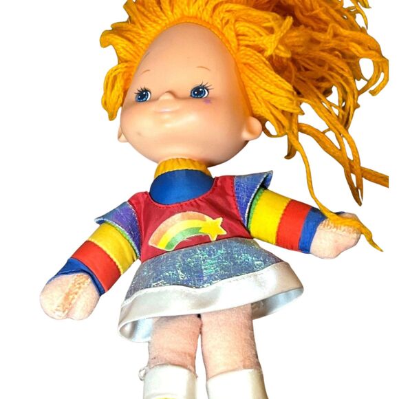 Vintage Rainbow Brite Cartoon Hallmark Toy Doll 10.5" Fabric, Vinyl, Yarn" 1983 - Picture 2 of 7